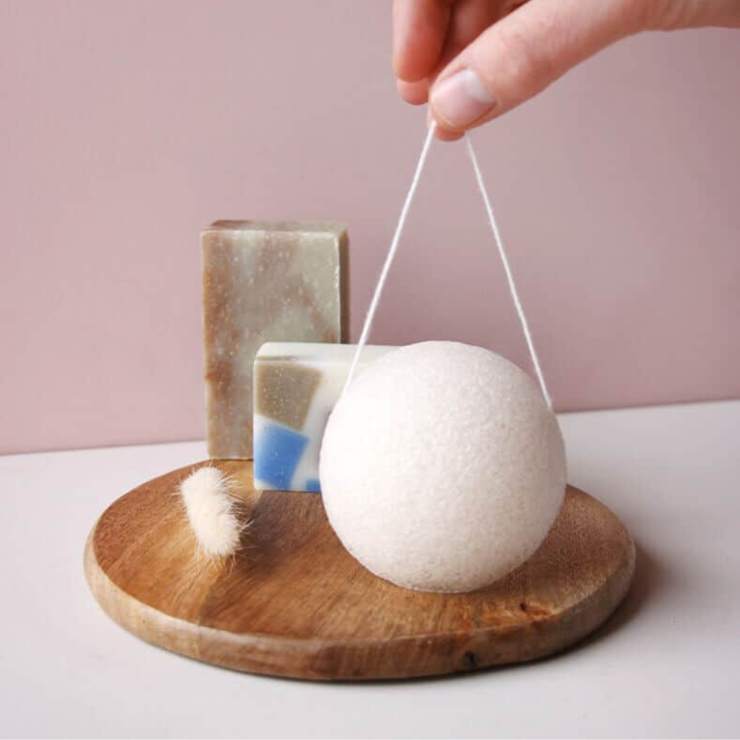 Eponge Konjac biodégradable - visage