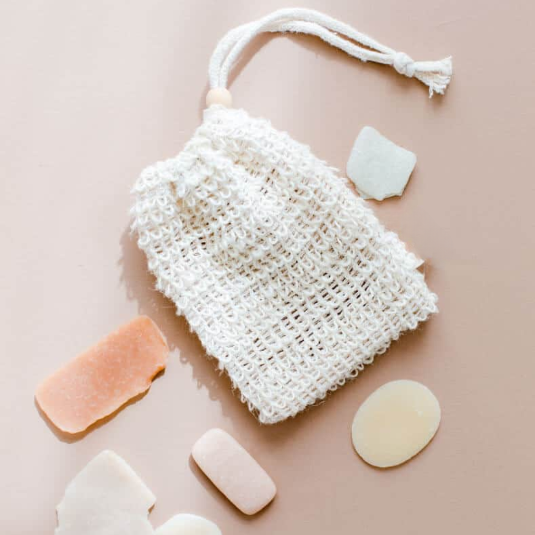 Pochon sauve-savon 3-en-1 - Accessoire de salle de bain zéro déchet