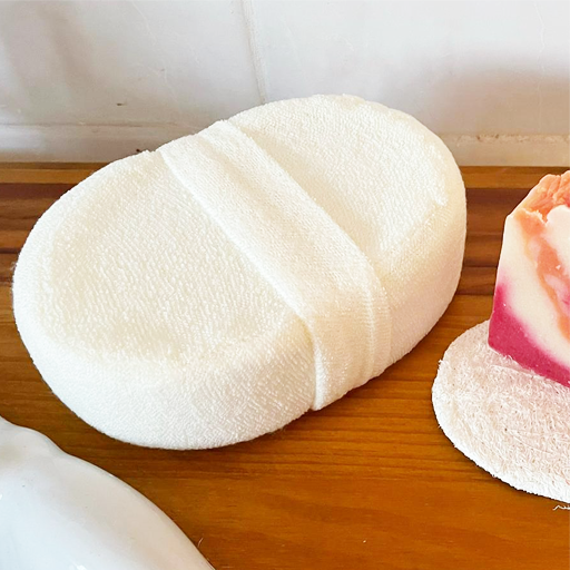 Eponge Luffa moelleuse - Accessoire exfoliant 